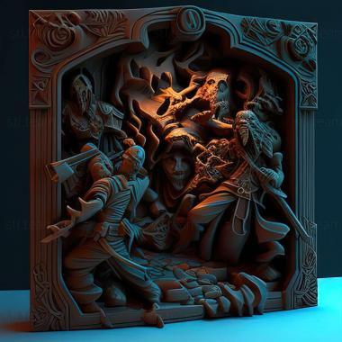 3D model Dungeon Fighter game (STL)